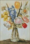 (image for) Garzoni - Bouquet of Flowers in a Glass Vase